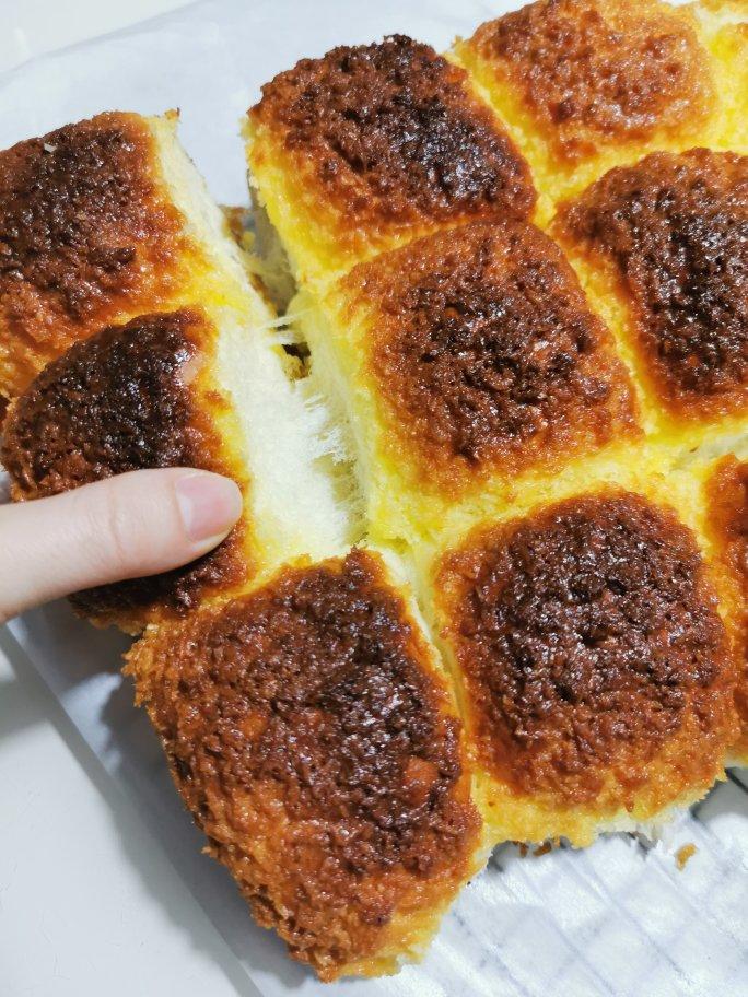 快手椰蓉小餐包（一次发酵照样柔软又拉丝）