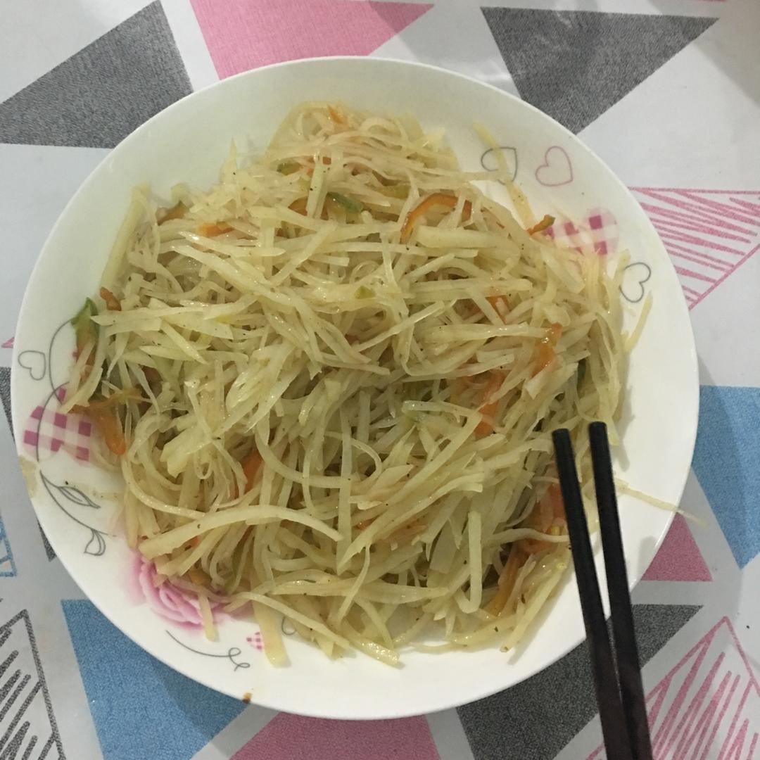 醋溜土豆丝