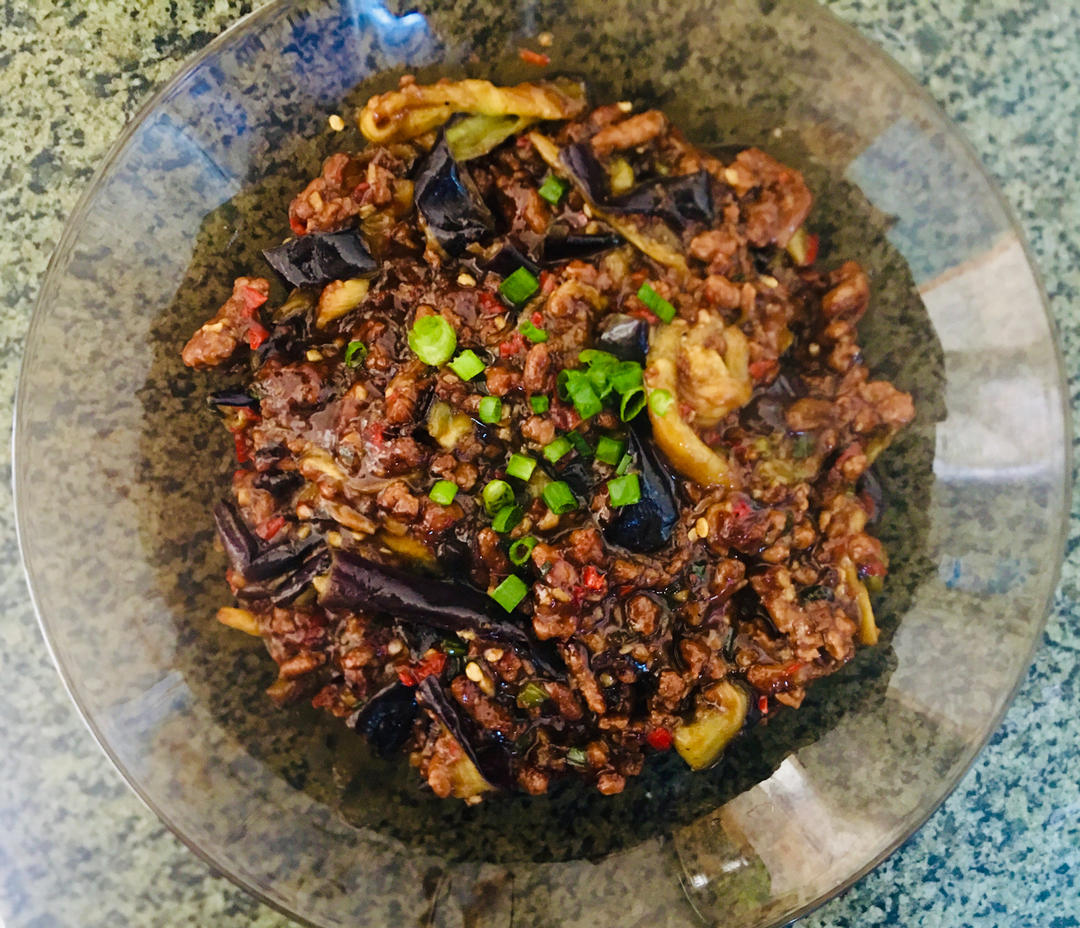 鱼香茄子煲 不用油炸 不用盐腌