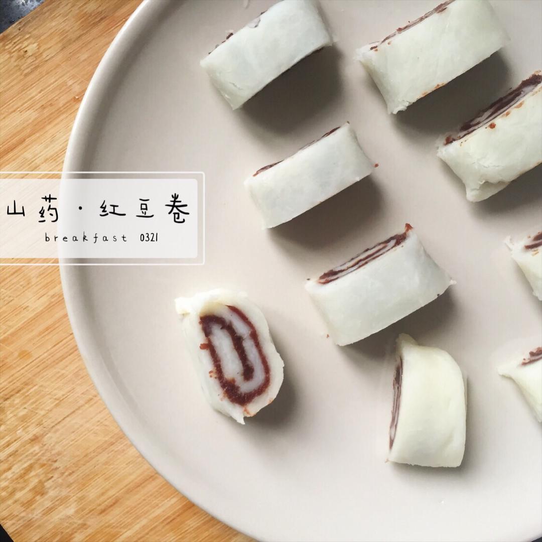 调理宝宝脾胃，妈妈首选山药红豆泥卷。。。。好吃又健康