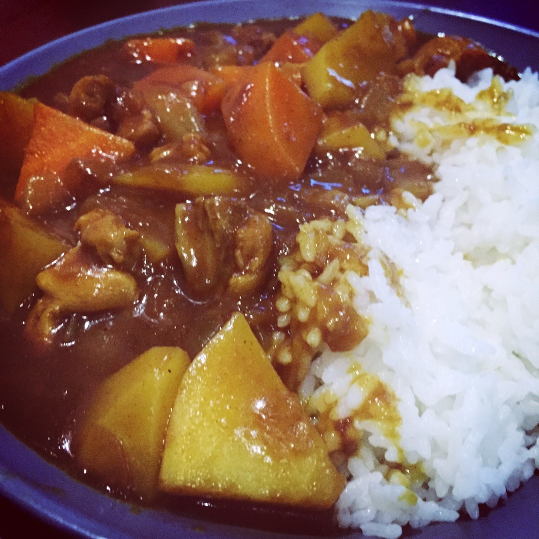 日式咖喱牛肉饭