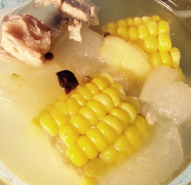 冬瓜玉米排骨汤