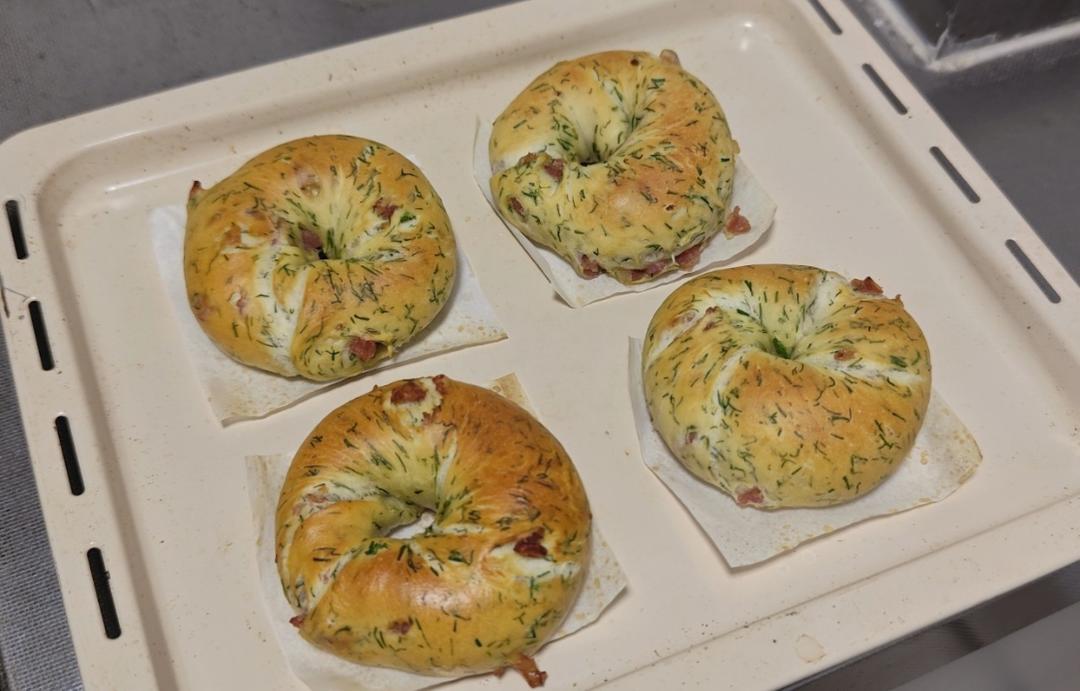 巨香❗️茴香腊肠贝果🥯隔夜冷藏法