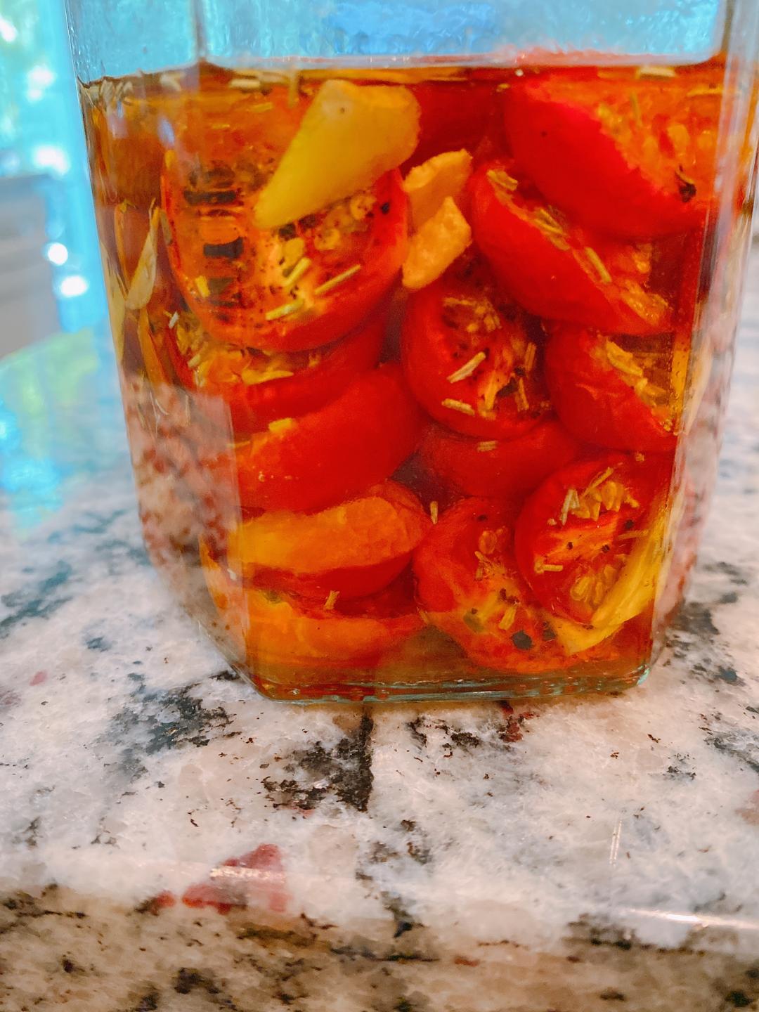 油渍小番茄的做法