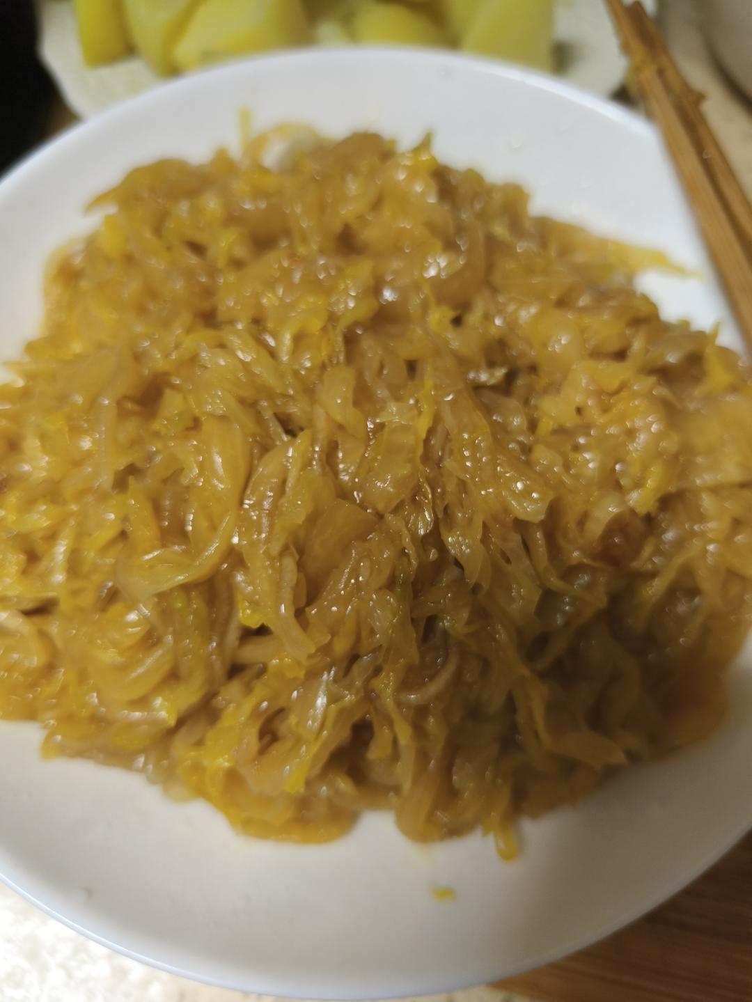 东北酸菜炒粉条（渍菜粉）/附：炖酸菜