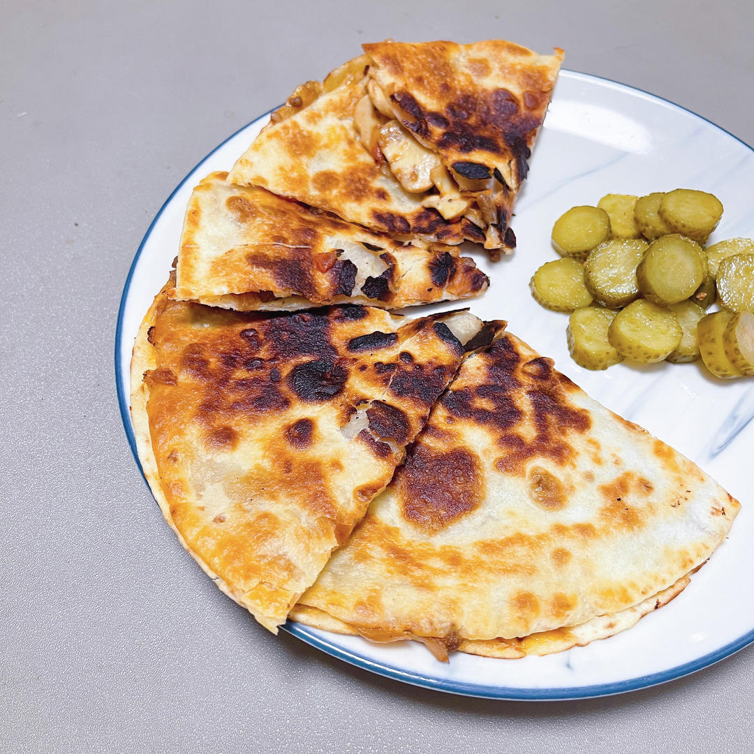 神仙的墨西哥风味芝士牛肉薄饼