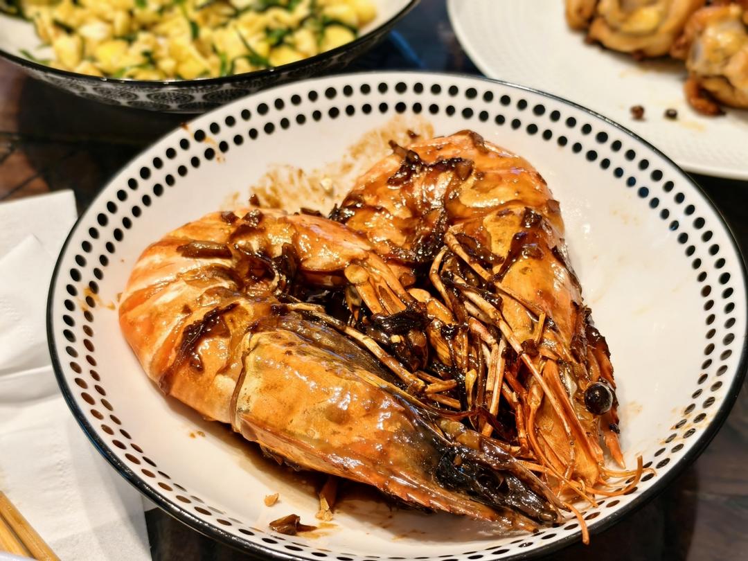 家庭版油焖大虾