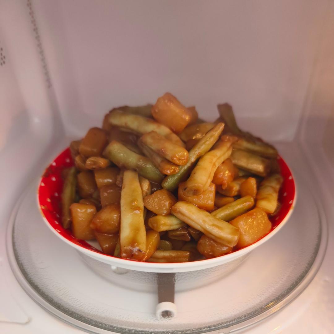 土豆炖豆角