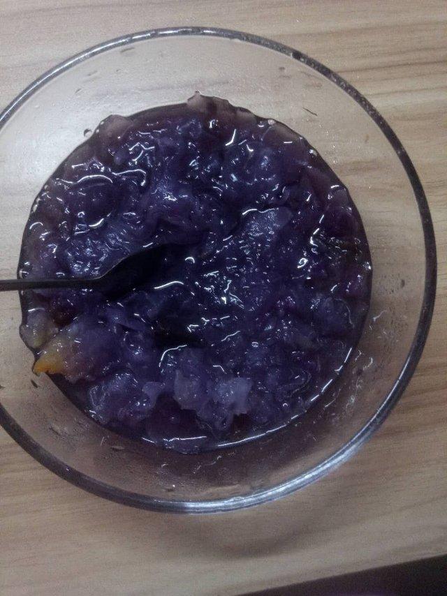 紫薯银耳羹