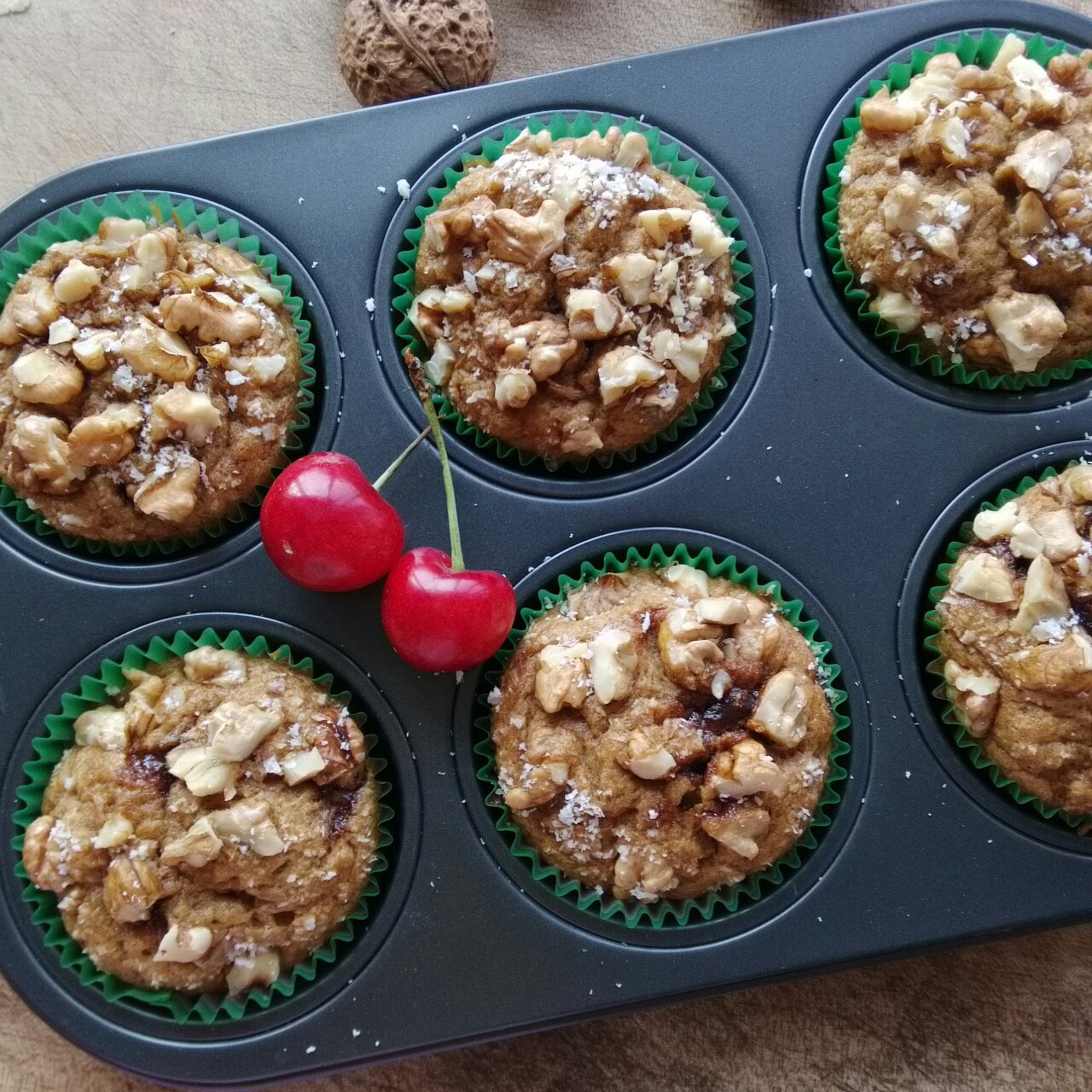 香蕉核桃磅蛋糕 Banana & Walnut Pound Cake
