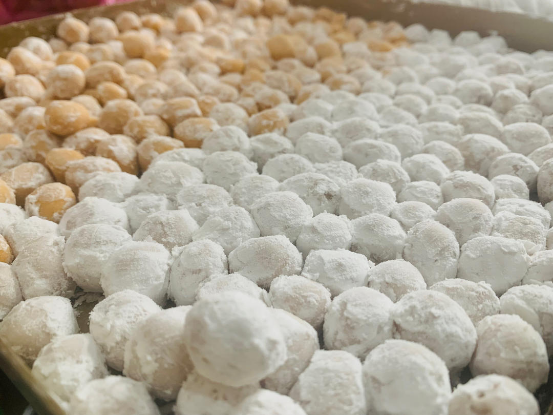 自制五彩小芋圆