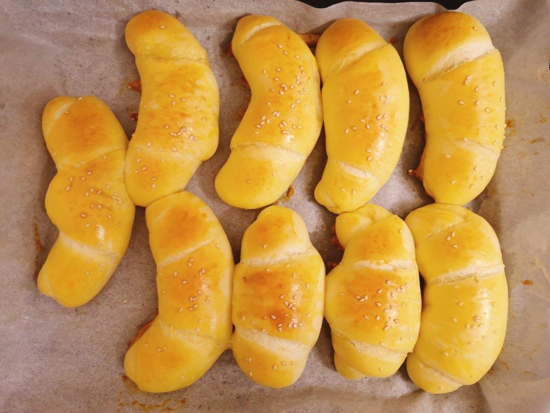 日式海盐牛角面包