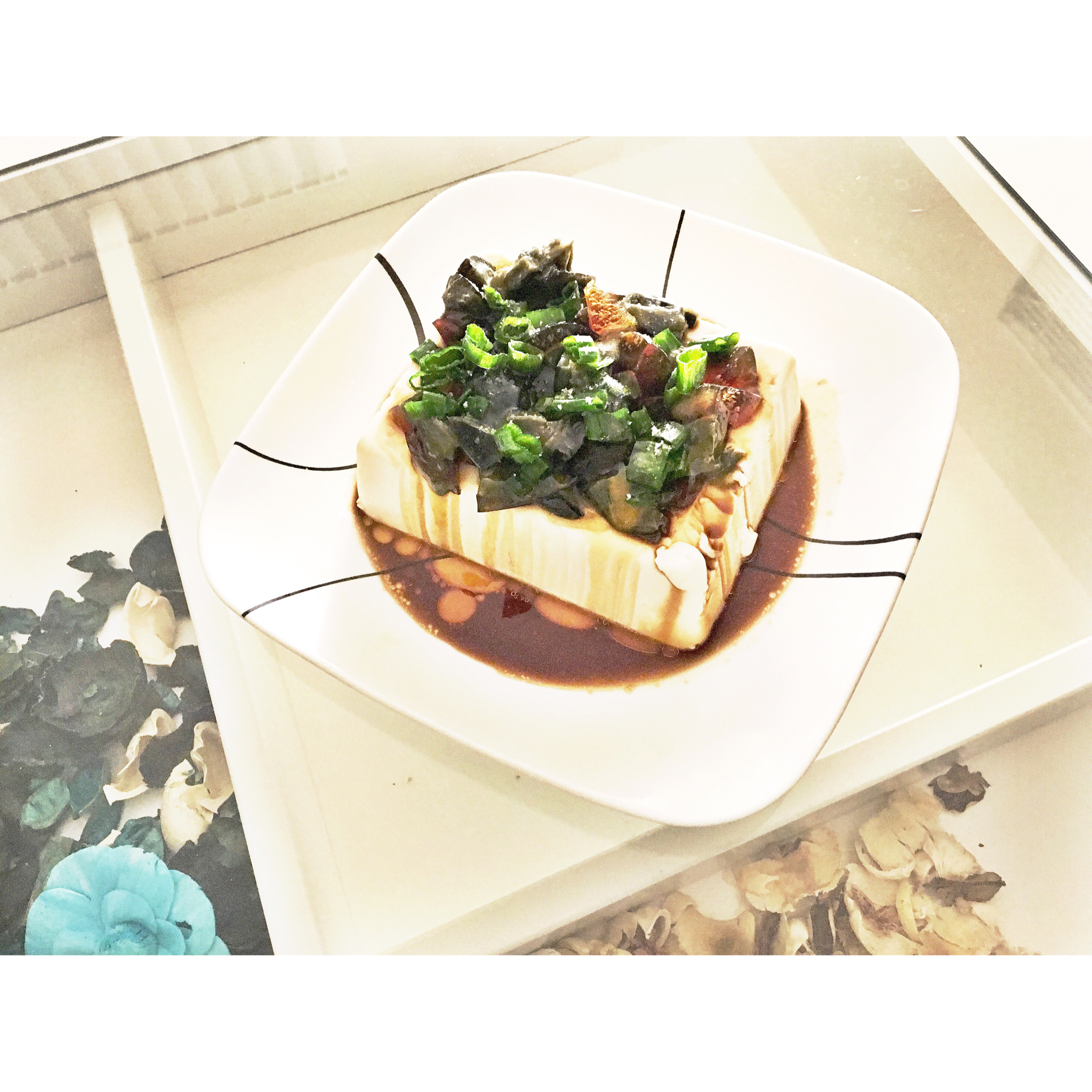 皮蛋豆腐