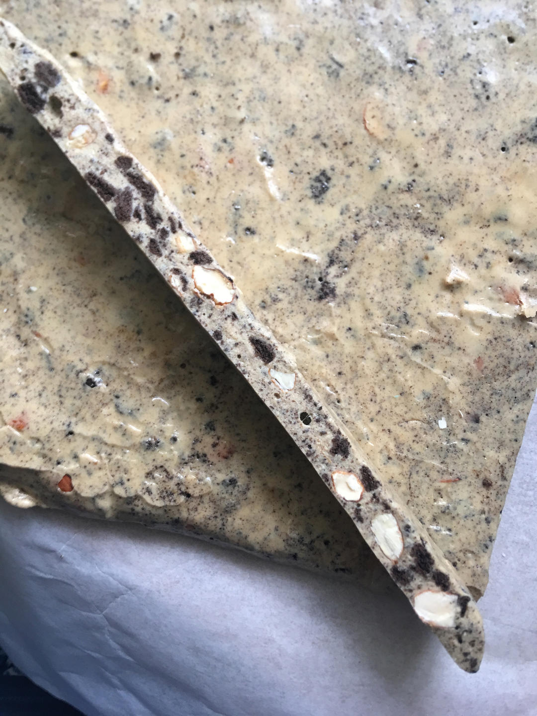 咖啡奥利奥牛轧糖，超香～