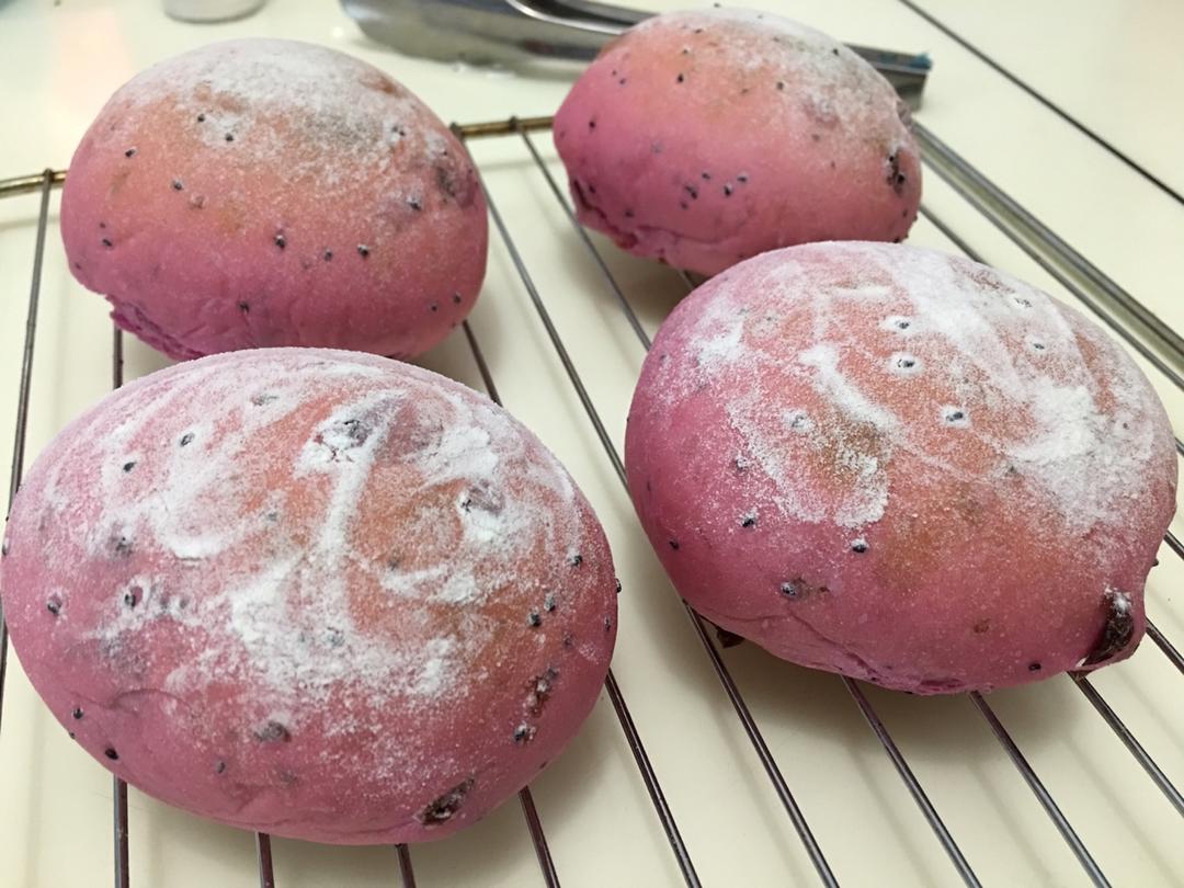 火龙果乳酪软欧