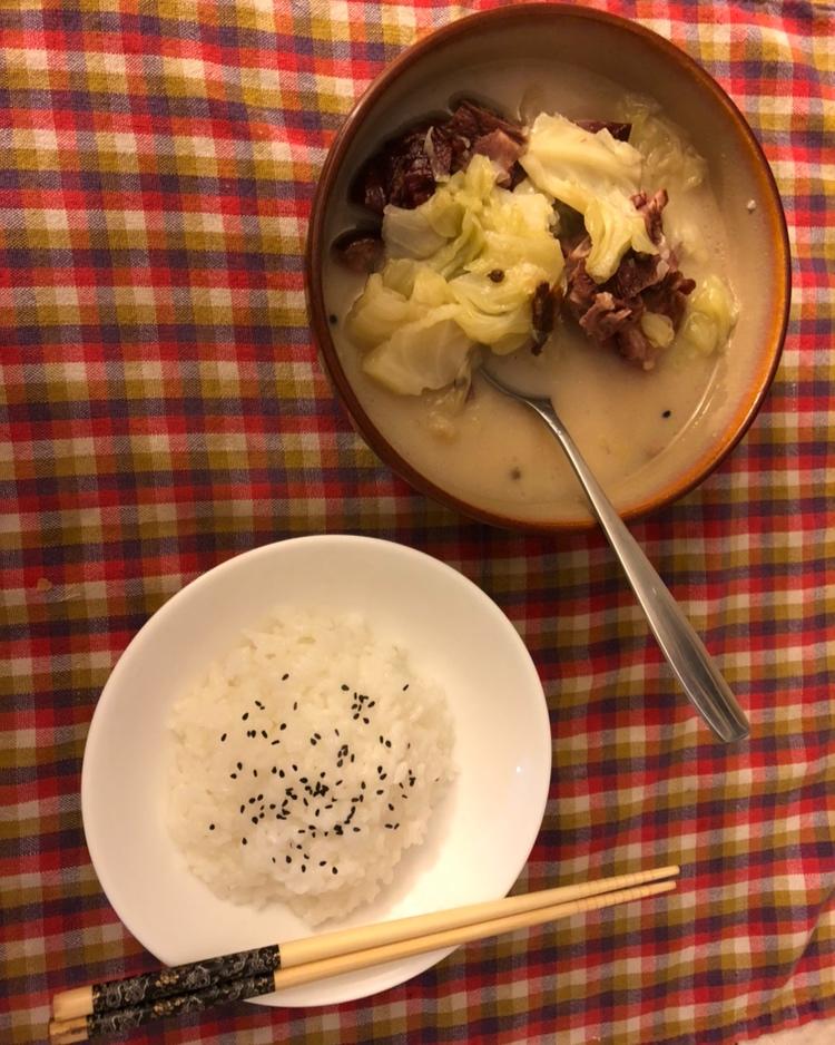白芸豆山药腊排骨汤