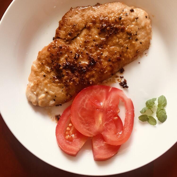 蜂蜜蒜香煎鸡胸