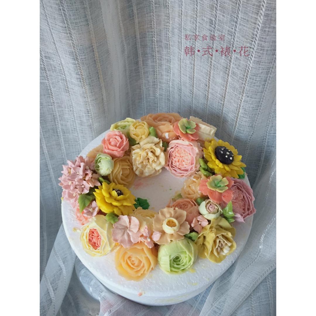 小麦子自创韩式裱花奶酪霜