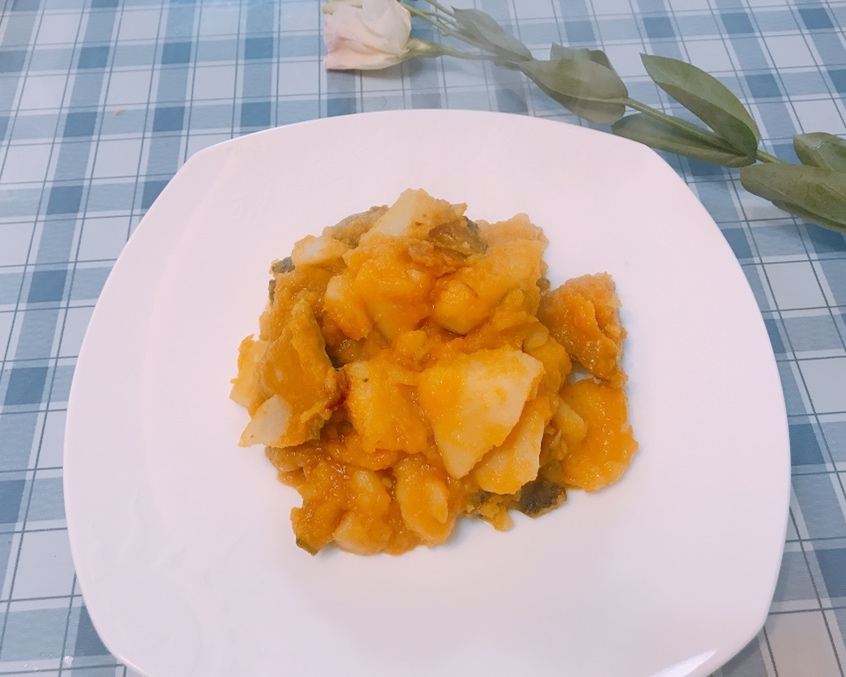 板栗南瓜炖土豆🥔的做法