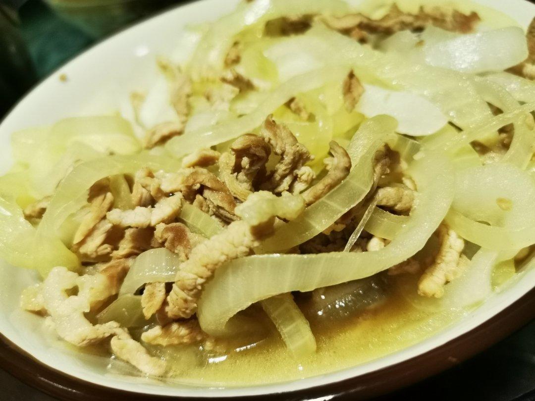 洋葱炒肉丝