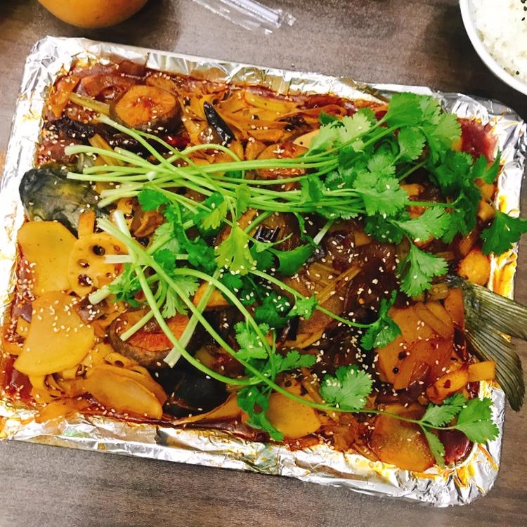 烤箱烤鱼