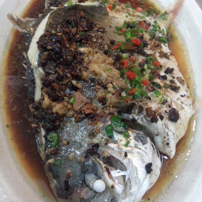 豉汁蒸鱼