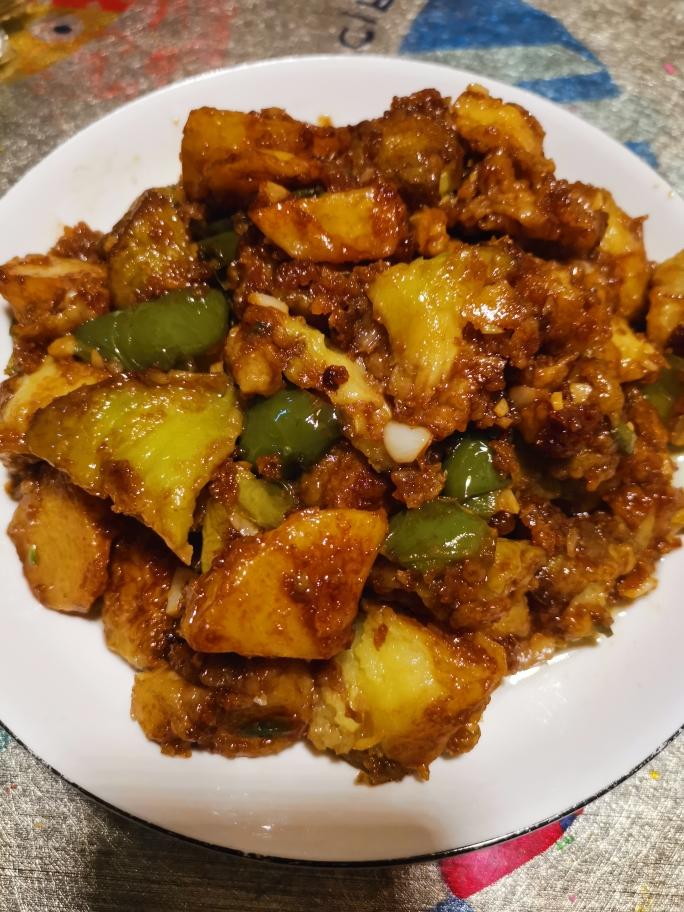 超级下饭的地三鲜