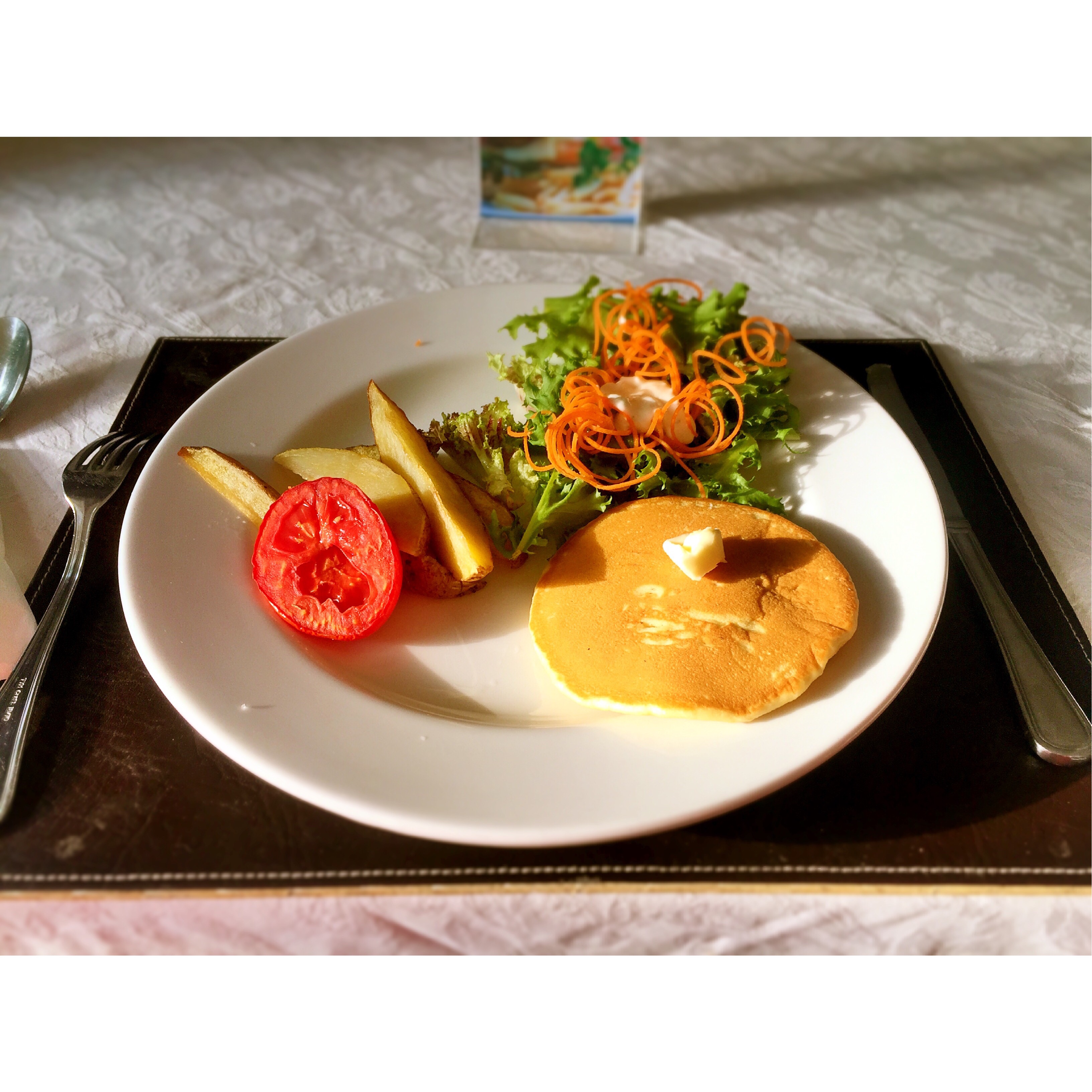 超级简单pancake【无黄油健康版】