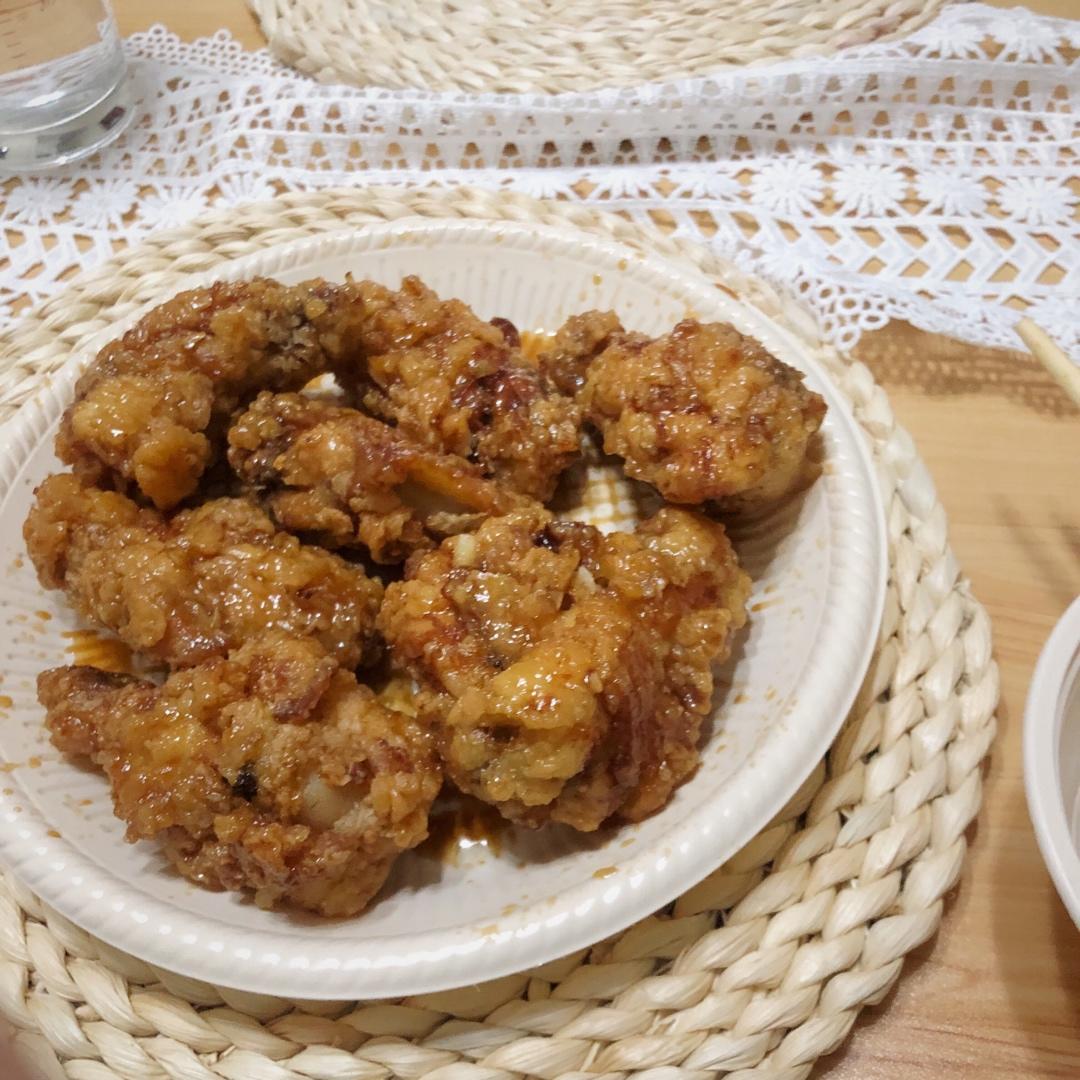 好吃到尖叫的韩国炸鸡，“韩式蜂蜜黄油炸鸡”