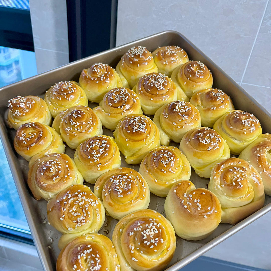 脆底蜂蜜小面包