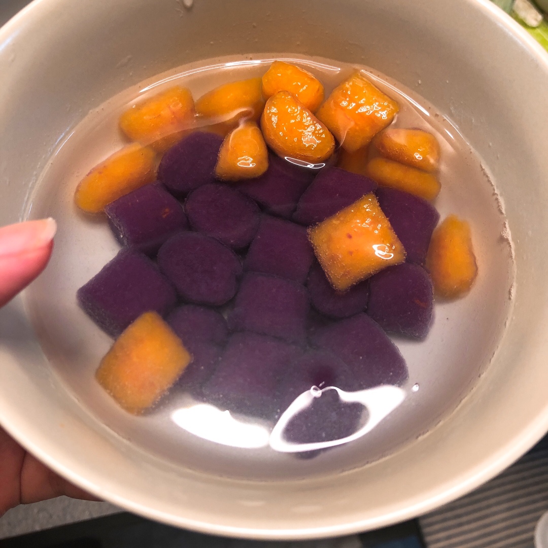 芋圆紫薯圆~丁香甜品