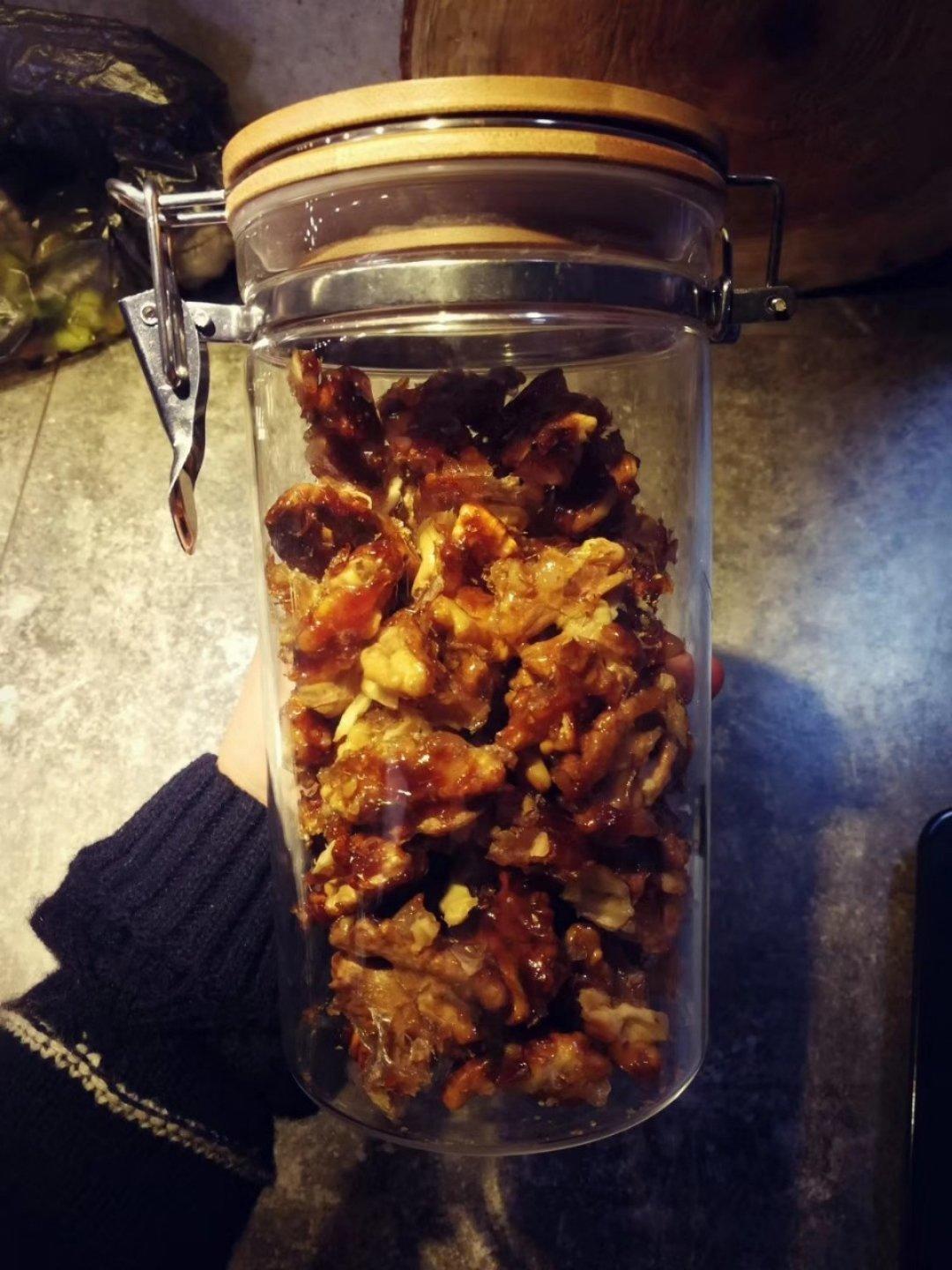 【琥珀核桃仁】冰糖无油不粘手