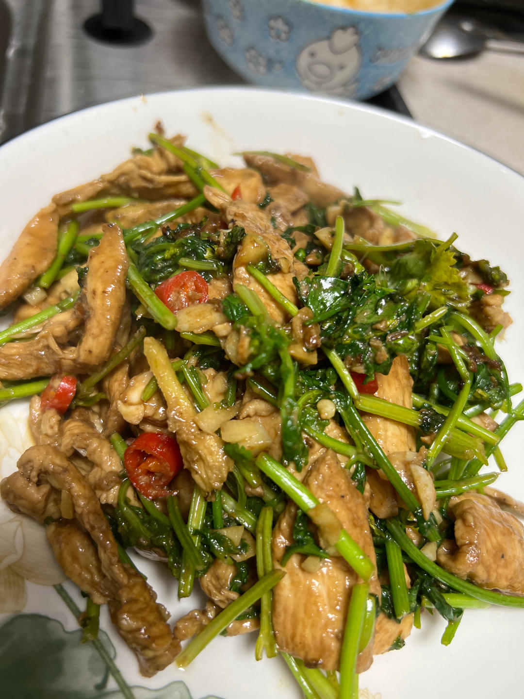 香菜牛肉