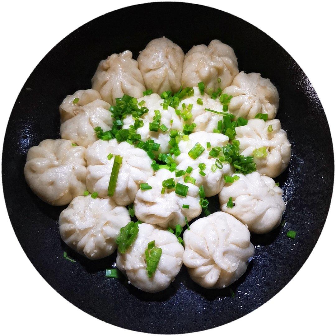 小时候的生煎包