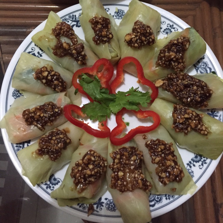 如何让白菜也高大上起来丨晶莹白菜卷 · 圆满素食