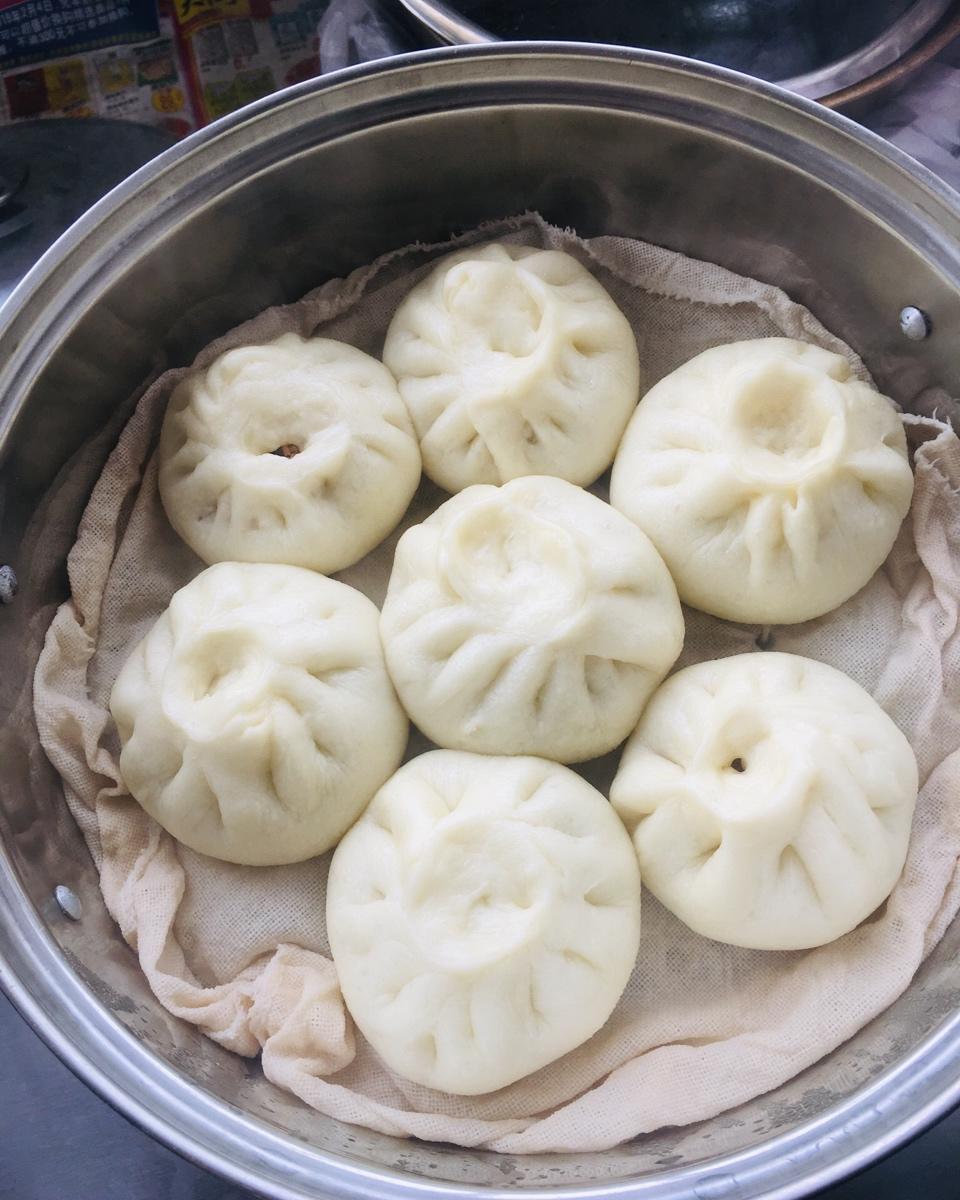 超好吃的笋丁酱肉包！