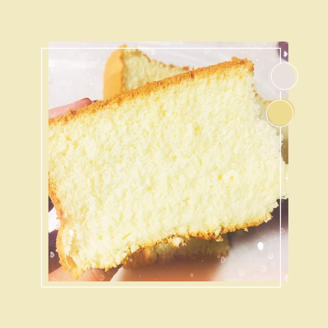 原味戚风蛋糕～8寸