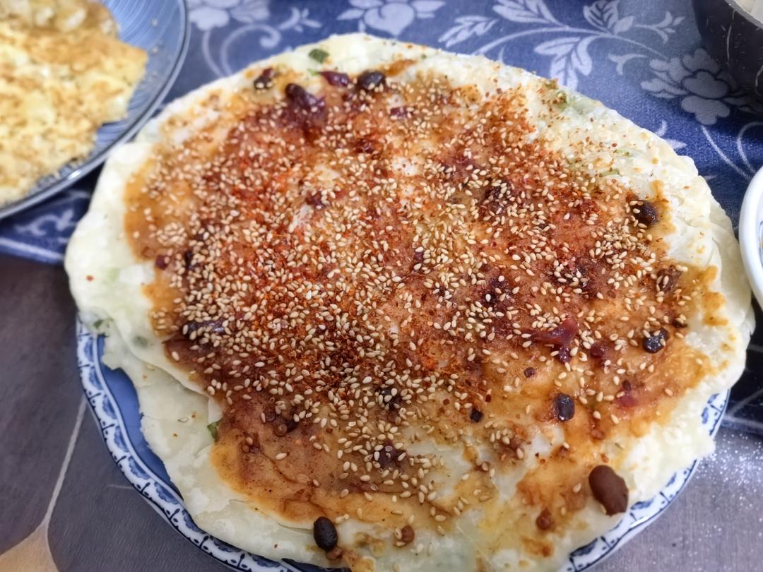 葱香浓郁的酱香饼