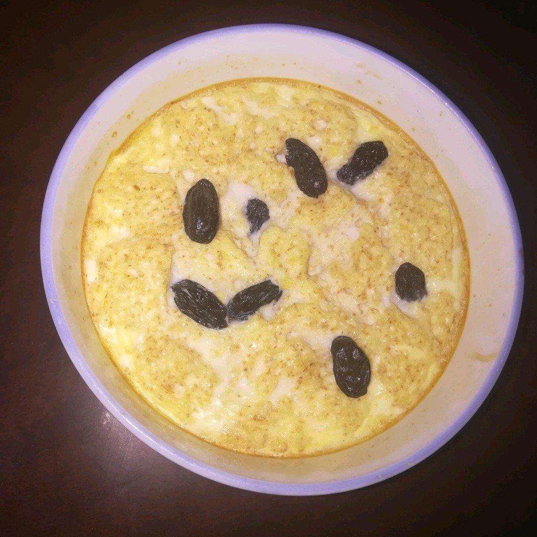 低脂低卡香蕉牛奶烤燕麦—健身减脂快手餐