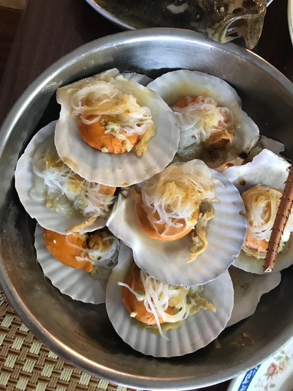 手机用户2266_6tz3做的蒜蓉粉丝蒸扇贝