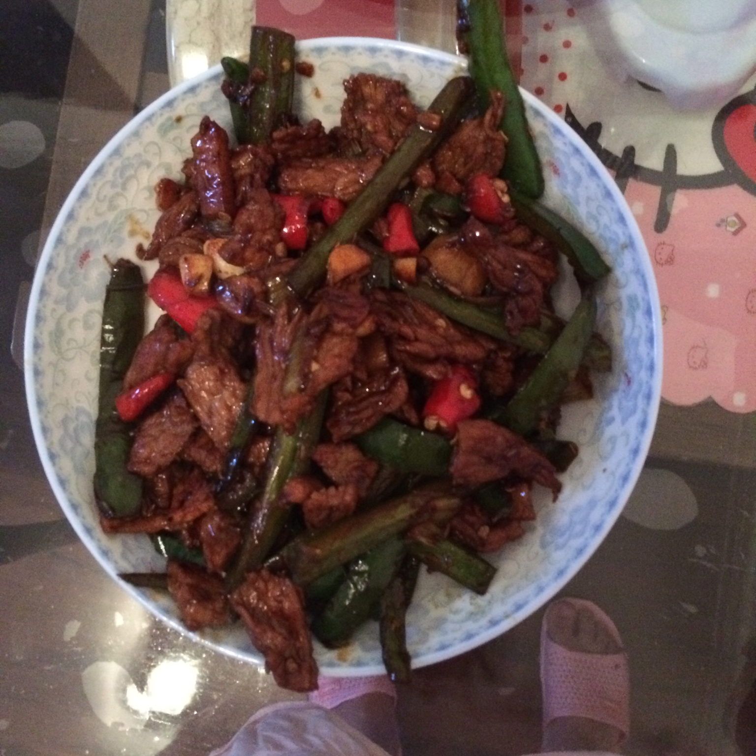 小炒牛肉