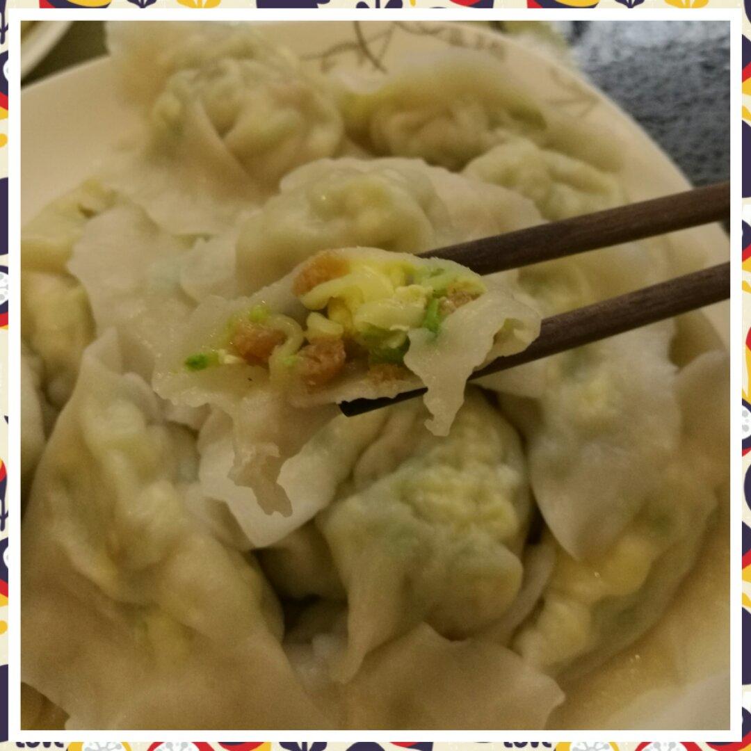 西葫芦鸡蛋虾皮饺子