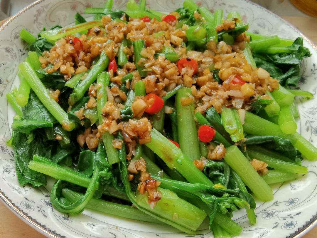 ❗五分钟小炒菜❗白灼菜心❗好吃不油腻