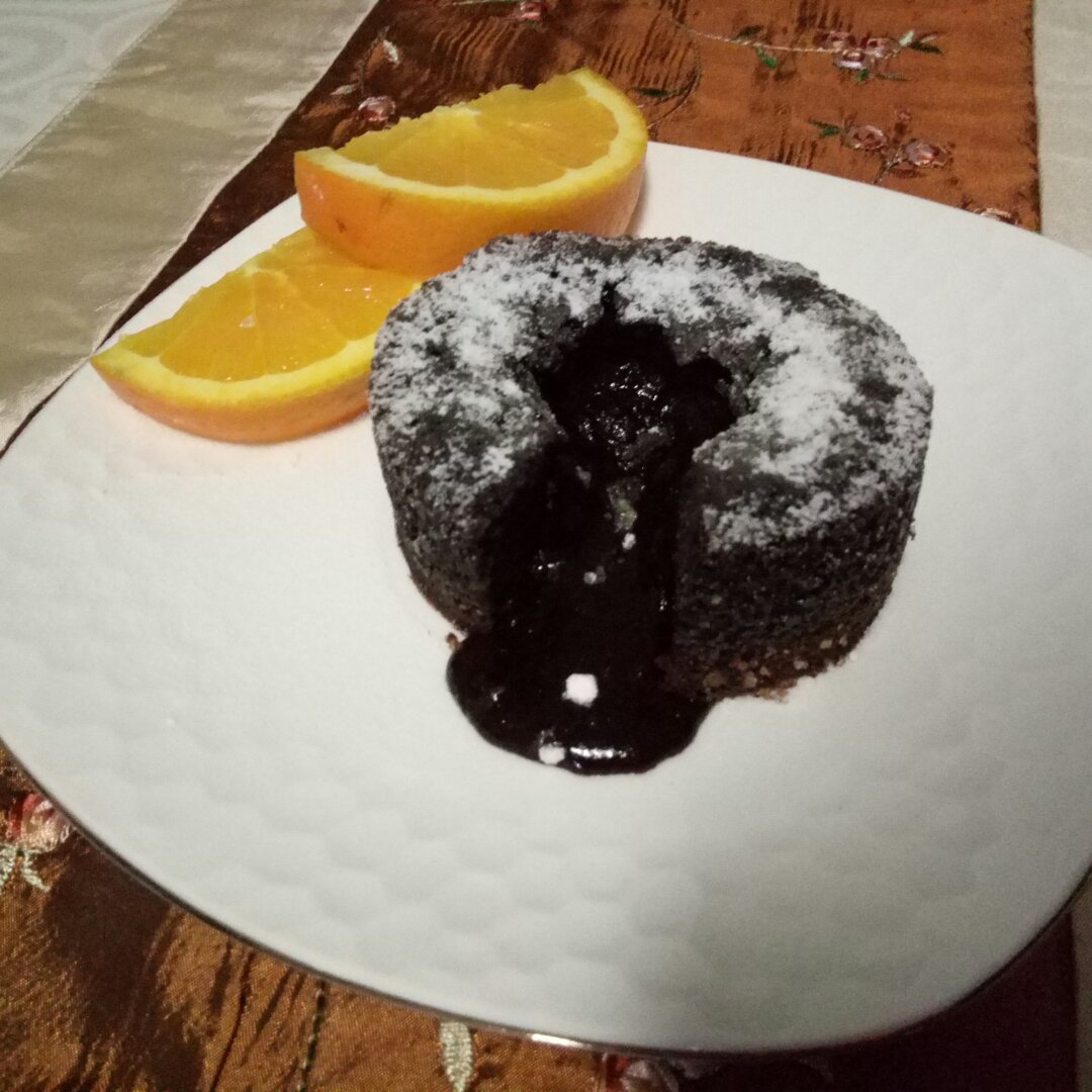 巧克力熔岩蛋糕 Chocolate Molten Lava Cake
