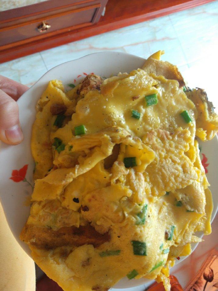葱花鸡蛋饼