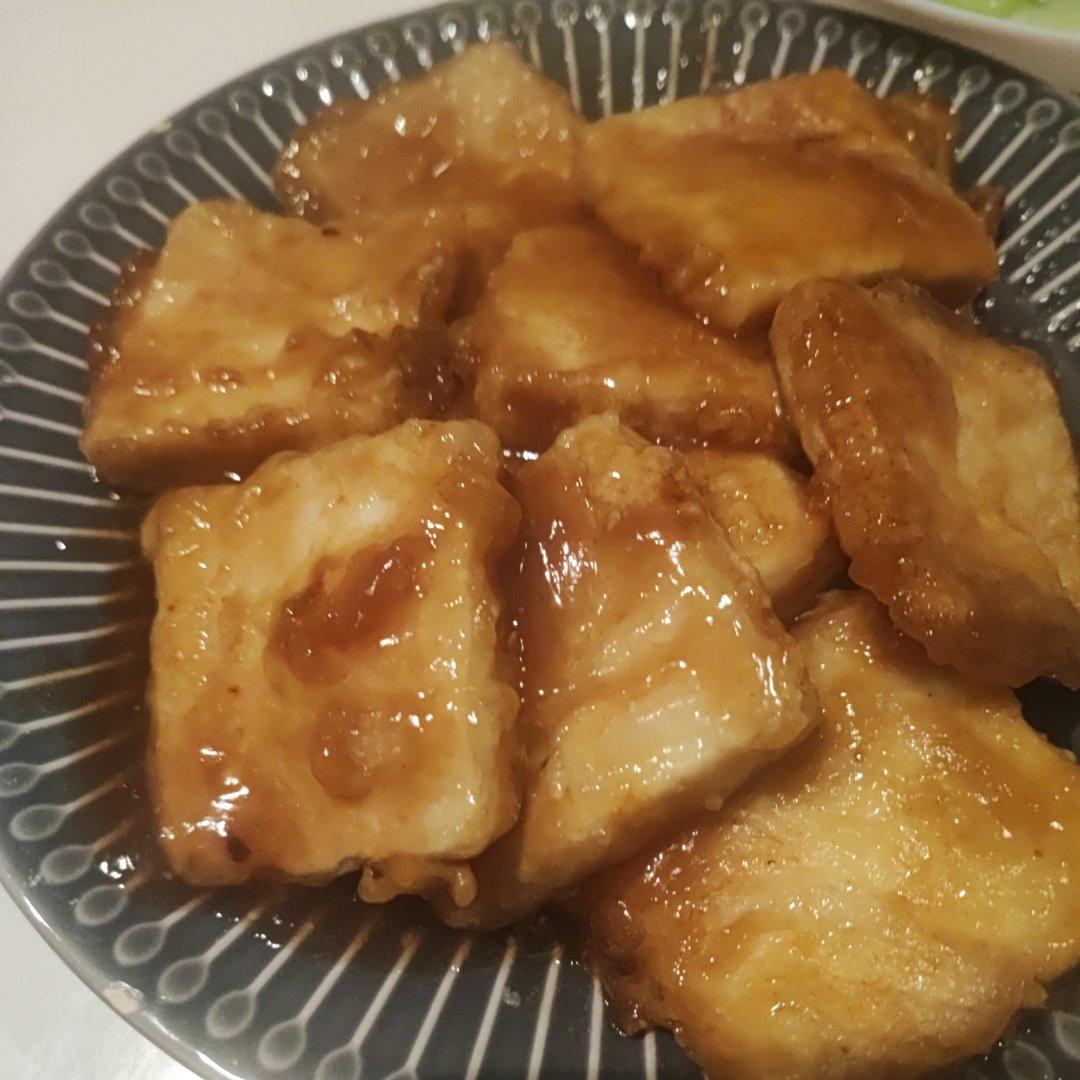无敌好吃的香煎豆腐