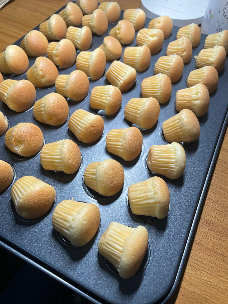 视频👶一口一个｜超可爱｜原味｜mini宝宝小蛋糕｜48连24连通用