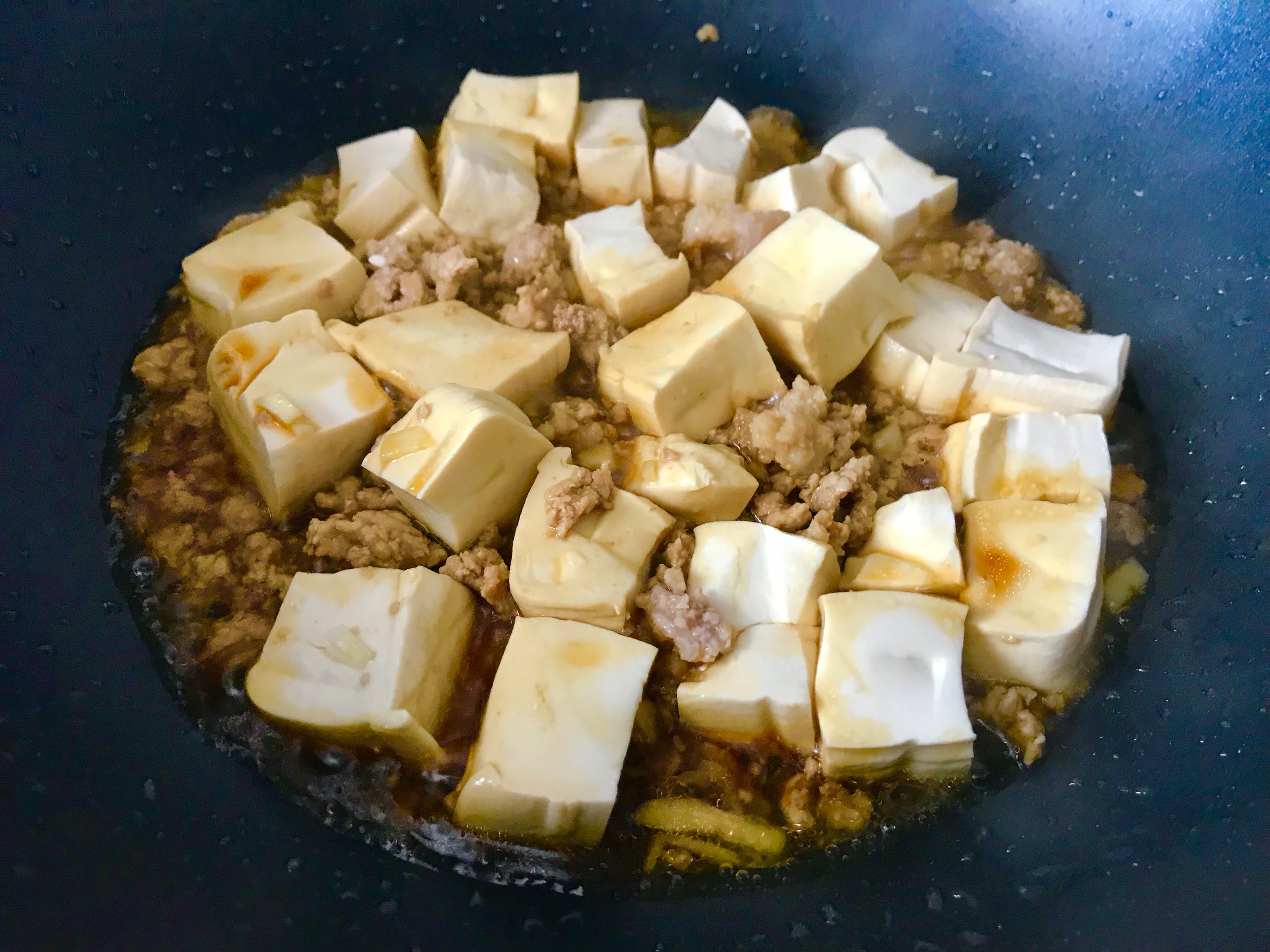 肉末炒豆腐的做法 步骤8