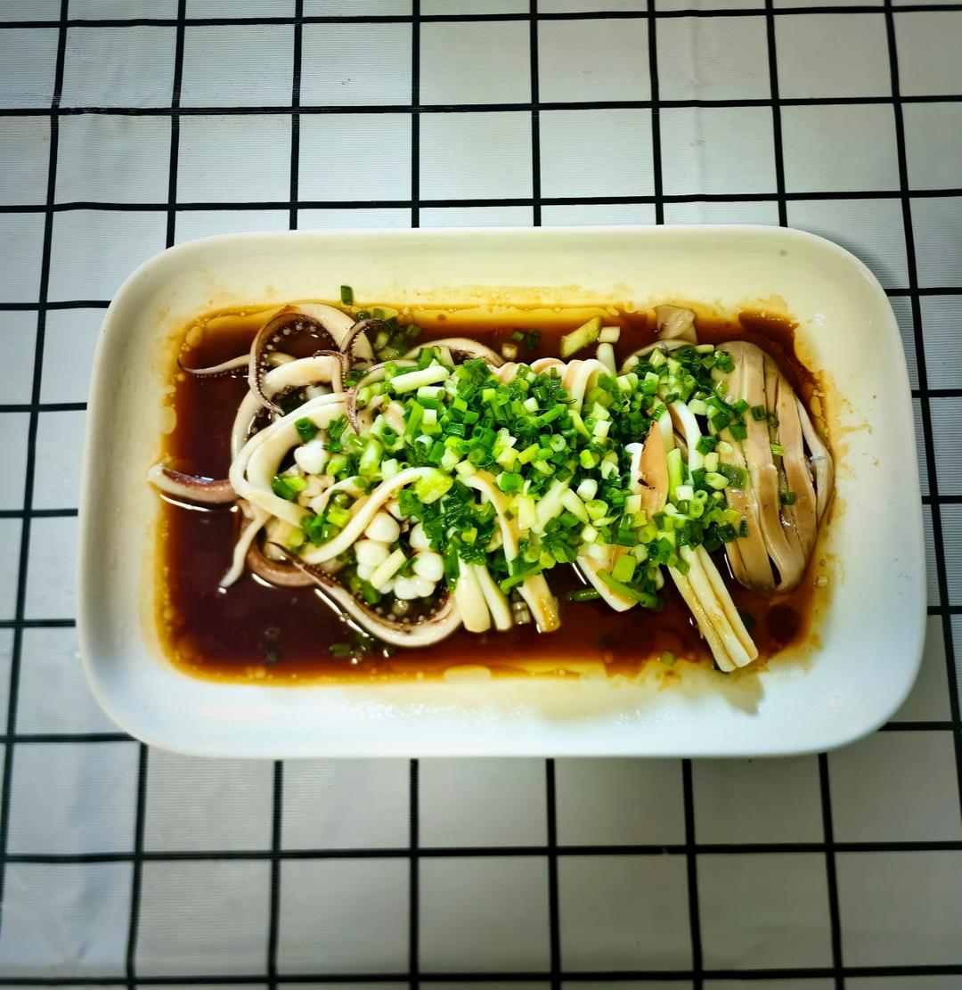 葱油大管（鱿鱼）