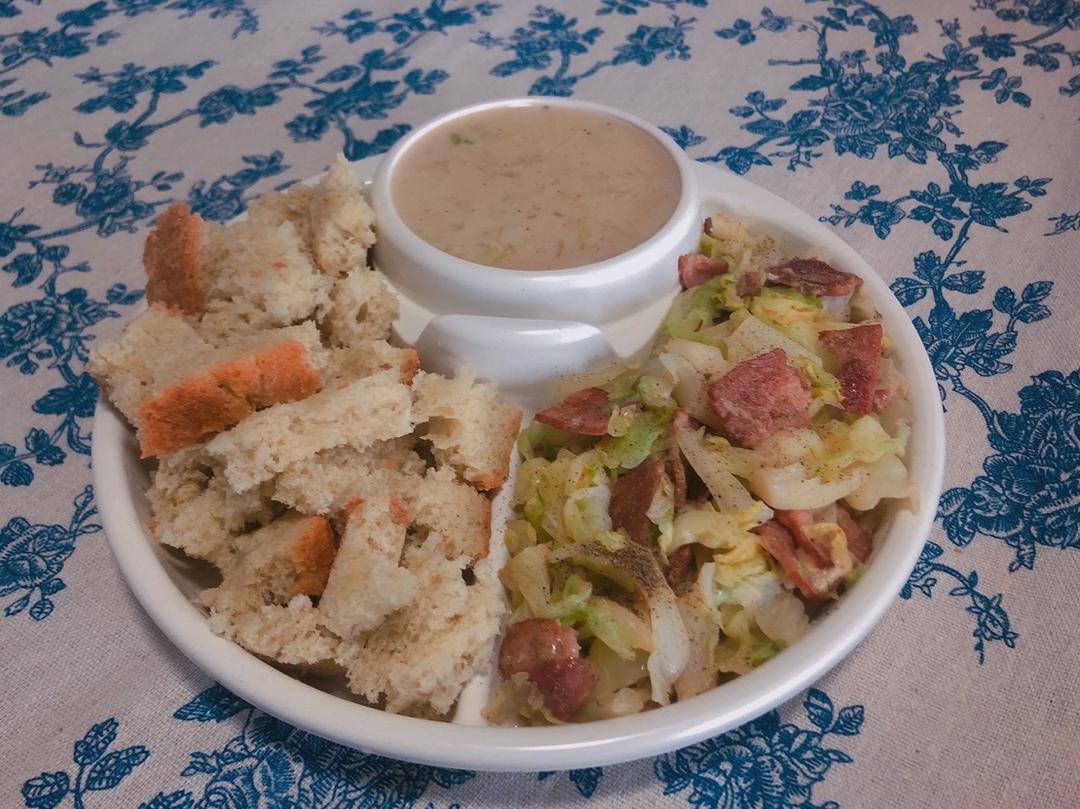 减脂餐 | 奶盐包菜